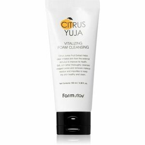 Farmstay Citrus Yuja tisztító hab az arcra 100 ml kép