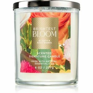 Bath & Body Works Brightest Bloom illatgyertya 227 g kép