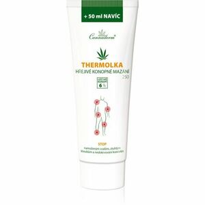 Cannaderm Thermolka warm lubrication masszázskrém melegítő hatású 250 ml kép