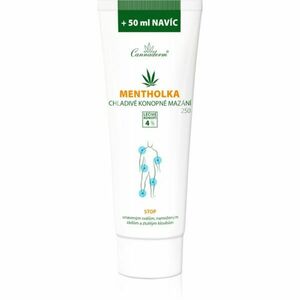 Cannaderm Mentholka hemp lubrication masszázskrém hűsítő hatással 250 ml kép