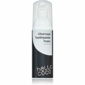 Hello Coco Activated Charcoal fogfehérítő fogkrém faszénnel 50 ml kép