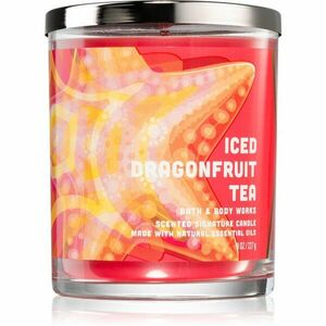 Bath & Body Works Iced Dragonfruit Tea illatgyertya 227 g kép