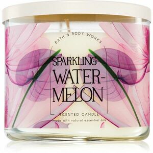 Bath & Body Works Sparkling Watermelon illatgyertya 411 g kép