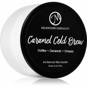 Milkhouse Candle Co. Creamery Caramel Cold Brew illatgyertya Traveler Tin 106 g kép