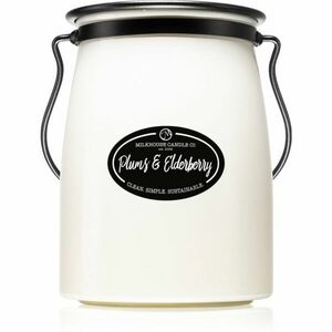 Milkhouse Candle Co. Creamery Plums & Elderberry illatgyertya Butter Jar 624 g kép