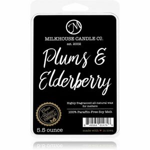 Milkhouse Candle Co. Creamery Plums & Elderberry illatos viasz aromalámpába 155 g kép