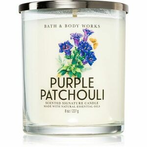 Bath & Body Works Purple Patchouli illatgyertya 227 g kép