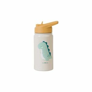 Saro Baby Thermos Bottle with Straw termosz szívószállal Sand 350 ml kép