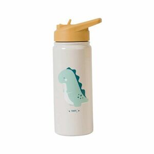 Saro Baby Thermos Bottle with Straw termosz szívószállal Sand 500 ml kép