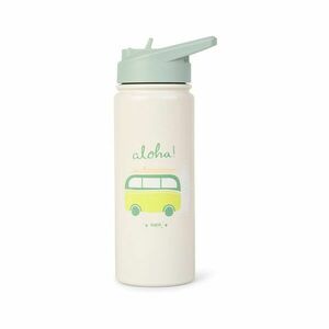 Saro Baby Thermos Bottle with Straw termosz szívószállal Sand Aloha 500 ml kép