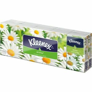 Kleenex Aroma papírzsebkendő Camomile 10x10 db kép