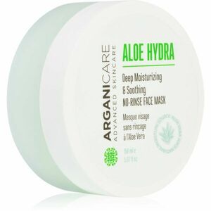 Arganicare Aloe Hydra No-Rinse Face Mask mélyhidratáló maszk nyugtató hatással 150 ml kép