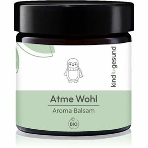 Kindgesund Breathe Well Aroma Balm balzsam a légutak egészségének támogatására 50 g kép