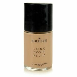 Paese Long Cover Fluid folyékony make-up árnyalat 03 Golden Brown SPF 6 30 ml kép