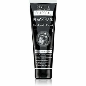 Revuele Charcoal Black Mask tisztító lehúzható maszk a problémás bőrre 80 ml kép