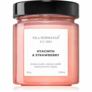 Vila Hermanos Apothecary Rose Hyacinth & Strawberry illatgyertya 150 g kép