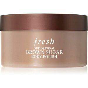 fresh Brown Sugar Body Polish Exfoliator cukros test peeling 240 g kép