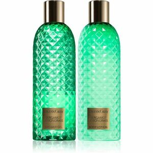 Vivian Gray Gemstone Bergamot & Lemongras ajándékszett testre 2x300 ml kép