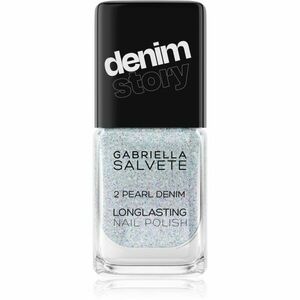 Gabriella Salvete Denim Story hosszantartó körömlakk árnyalat 02 Pearl Denim 11 ml kép