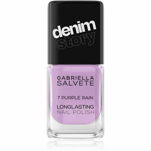 Gabriella Salvete Denim Story hosszantartó körömlakk árnyalat 07 Purple Rain 11 ml kép