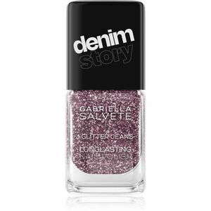 Gabriella Salvete Denim Story hosszantartó körömlakk árnyalat 01 Glitter Jeans 11 ml kép