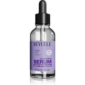 Revuele WOW! Skin Beauty Concentrated Serum Night Revitalizing éjszakai ránctalanító szérum hidratáló hatással 30 ml kép