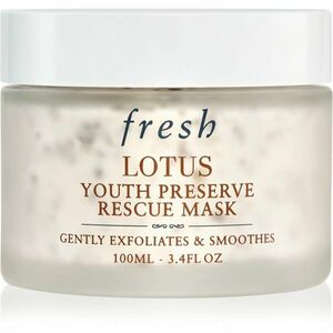 fresh Lotus Youth Preserve Rescue Mask hámlasztó maszk öregedés ellen 100 ml kép