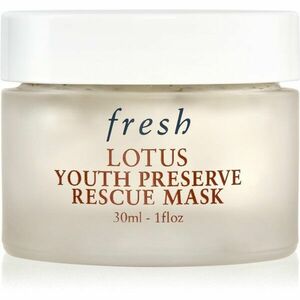 fresh Lotus Youth Preserve Rescue Mask hámlasztó maszk öregedés ellen 30 ml kép