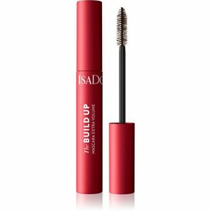 IsaDora Build Up Mascara Extra Volume extra dúsító szempillaspirál árnyalat 02 Dark Brown 10 ml kép