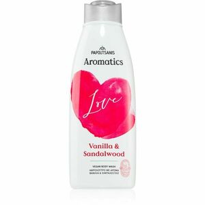 PAPOUTSANIS Aromatics Love felfrissítő tusfürdő gél 600 ml kép