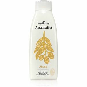 PAPOUTSANIS Aromatics Musk tusfürdő gél testre 650 ml kép