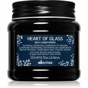 Davines Heart of Glass Rich Conditioner erősítő kondicionáló szőke hajra 250 ml kép