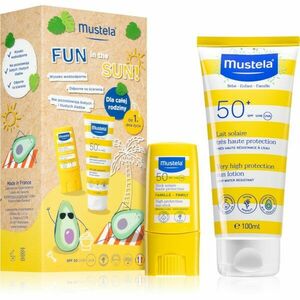 Mustela Sun Fun in the Sun! ajándékszett (gyermekeknek születéstől kezdődően) kép