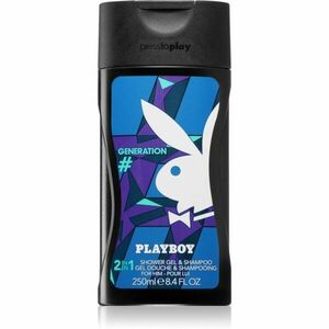 Playboy Generation tusfürdő gél 2 az 1-ben uraknak 250 ml kép