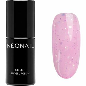 NEONAIL Baby Bloomer géles körömlakk csillámporral árnyalat Pink-tastic 7, 2 ml kép