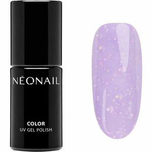 NEONAIL Baby Bloomer géles körömlakk csillámporral árnyalat Purple-mazing 7, 2 ml kép