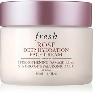 fresh Rose Deep Hydration Face Cream hidratáló arckrém hialuronsavval 50 ml kép