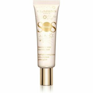 Clarins SOS Primer Gold Glow bőrélénkítő bázis make-up alá 30 ml kép