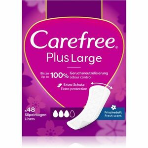 Carefree Plus Large Fresh Scent tisztasági betétek 48 db kép