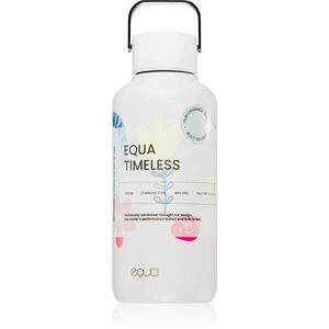 Equa Timeless rozsdamentes kulacs kicsi szín Flower Power 600 ml kép