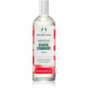 The Body Shop Body Mist Strawberry testápoló spray hölgyeknek 100 ml kép