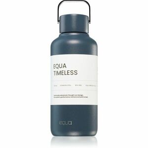 Equa Timeless rozsdamentes kulacs kicsi szín Navy 600 ml kép