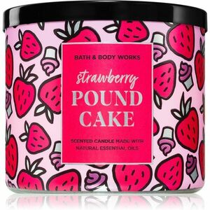 Bath & Body Works Strawberry Pound Cake illatgyertya 411 g kép