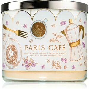 Bath & Body Works Paris Café illatgyertya 411 g kép