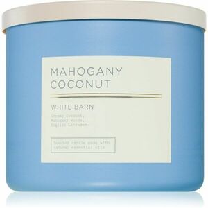 Bath & Body Works Mahogany Coconut illatgyertya 411 g kép