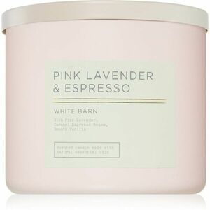 Bath & Body Works Pink Lavender & Espresso illatgyertya 411 g kép