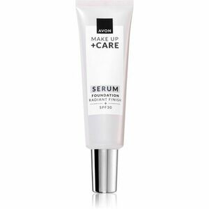 Avon Care + világosító hidratáló make-up SPF 30 árnyalat 120N Porcelain 30 ml kép