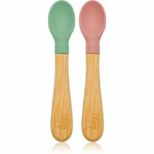 Citron Bamboo Spoon kiskanál Green/ Pink 2 db kép