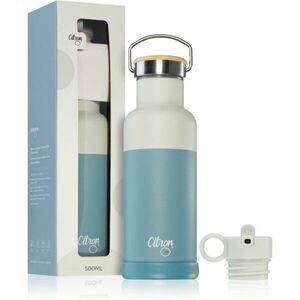 Citron Water Bottle 500 ml (Stainless Steel) rozsdamentes kulacs Dusty Blue 500 ml kép