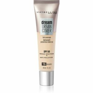 Maybelline Dream Urban Cover Magas fedésű alapozó árnyalat 116 Sesame 30 ml kép